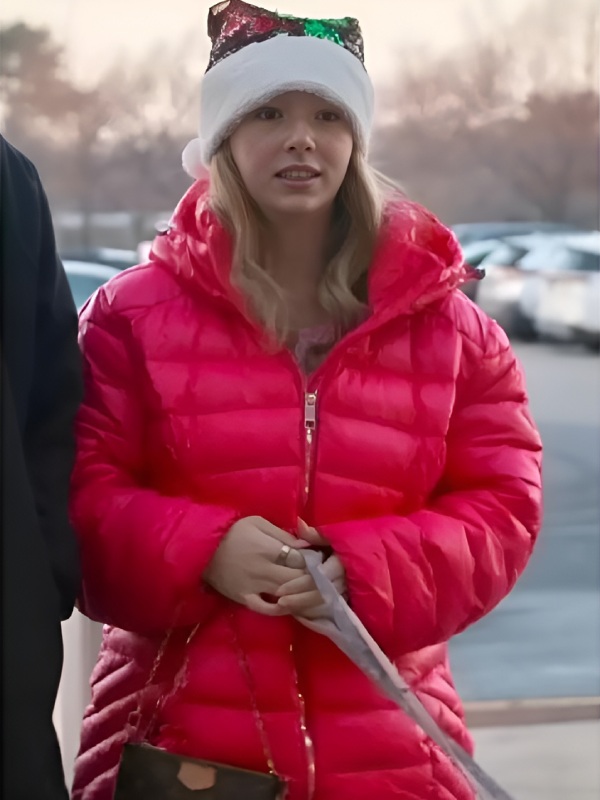 Baylen Out Loud S3 Baylen Dupree Pink Puffer Jacket
