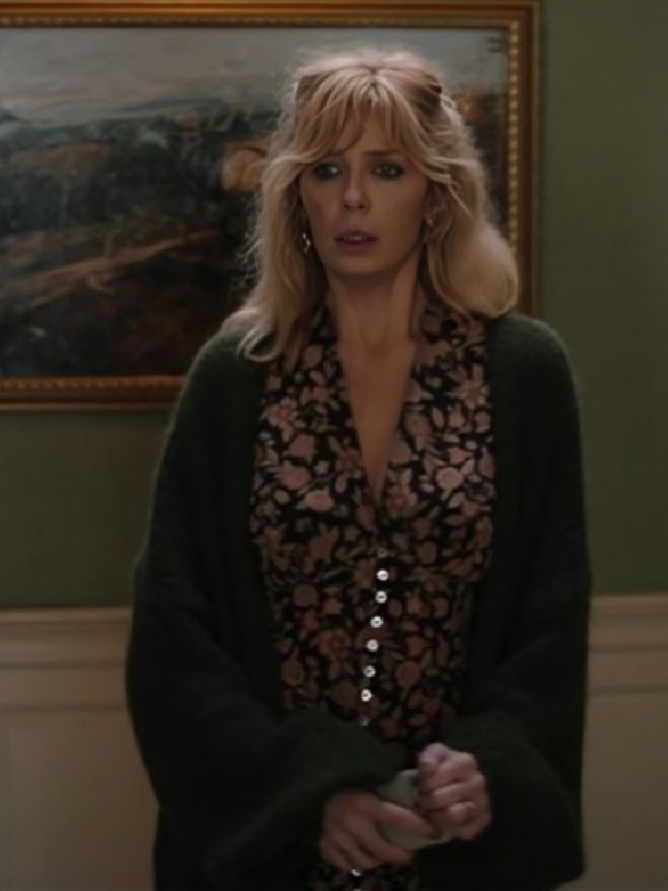 Yellowstone S5 Kelly Reilly Green Cardigan
