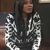 Beyond the Gates Marquita Goings Zebra Print Cropped Cardigan