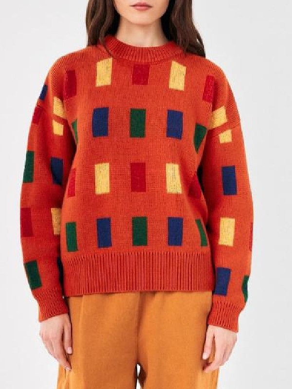 Tomorrow Is Ours 2026 Catherine Benguigui Orange Jumper