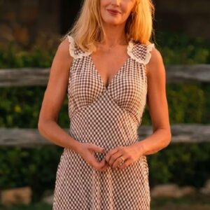 Dutton Ranch Kelly Reilly Check Dress