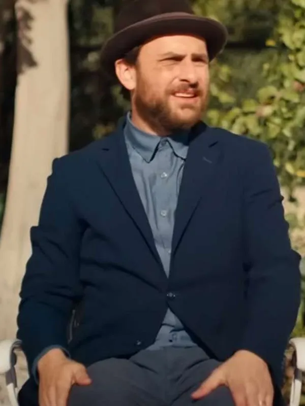 Charlie Day Fool’s Paradise Blue Blazer