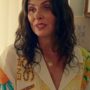 G’wed S3 Leanne Best Printed Tie Front Shirt