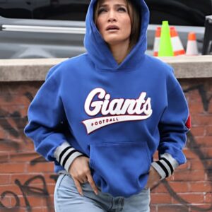 Hoboken 2025 Jennifer Lopez New York Giants Hoodie