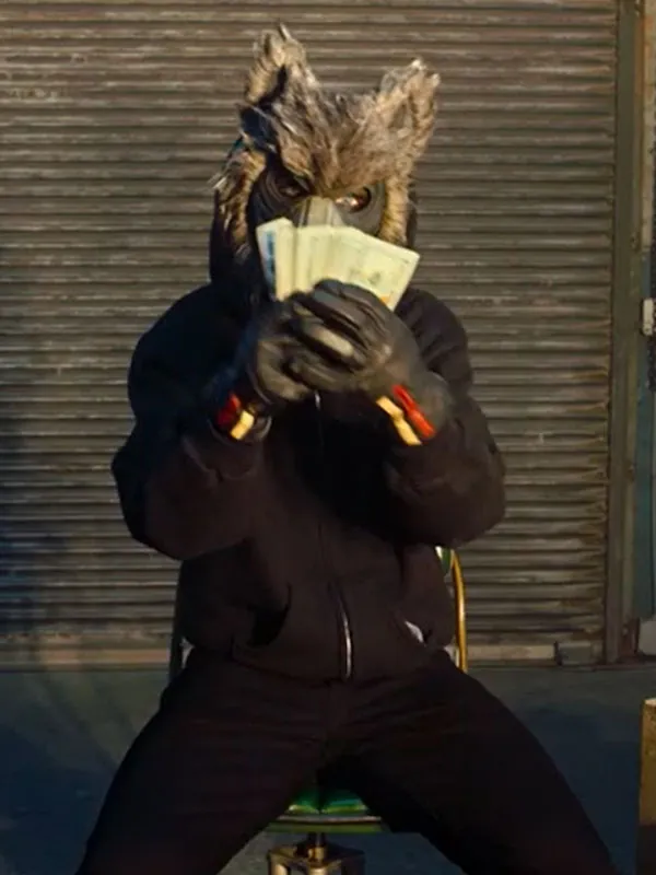 How to Rob a Bank Movie Nicholas Hoult Black Hooded Jacket