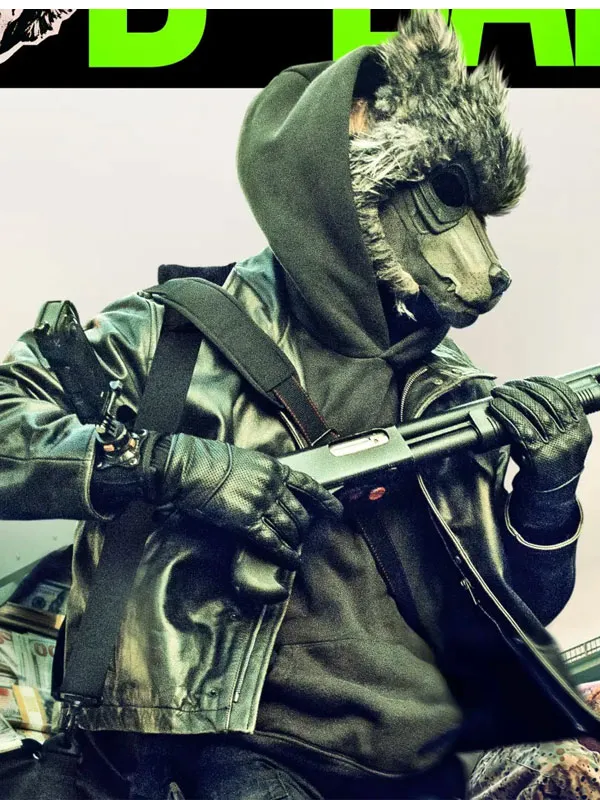 How to Rob a Bank Movie Nicholas Hoult Black Leather Jacket