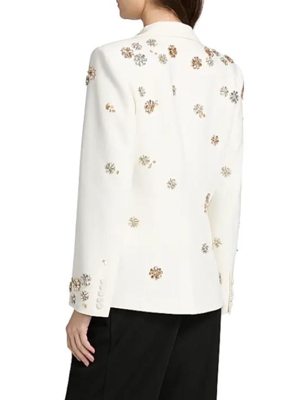 Hacks S5 Jean Smart Floral Embellished Blazer