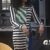 Beyond the Gates 2026 Karla Mosley Striped Shirtdress