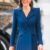 Kate Middleton Blue Coat Dress
