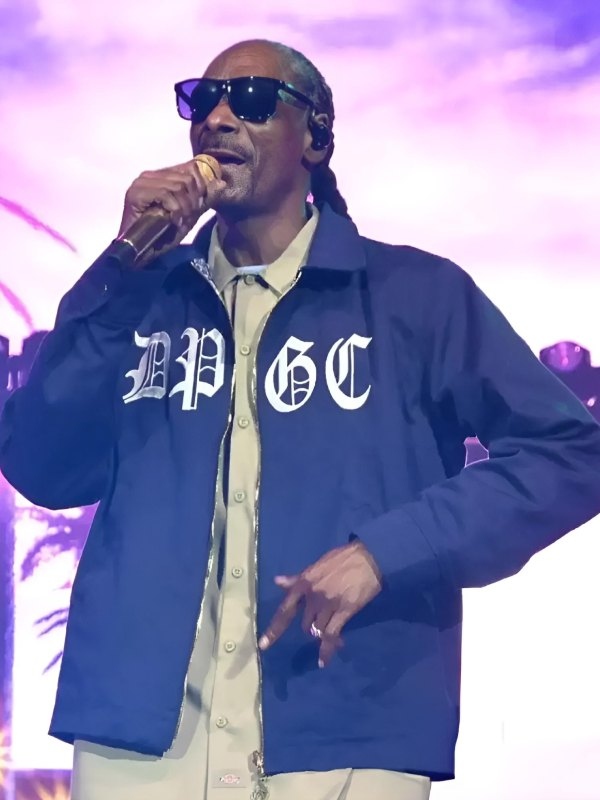 LBC Amphitheater Grand Opening Snoop Dogg Blue Jacket