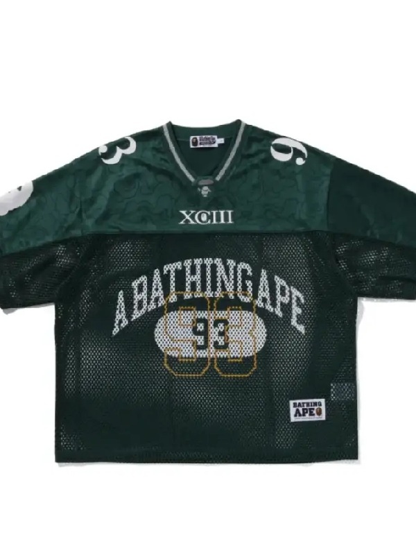 Line Camo Multi Logo Football Jersey