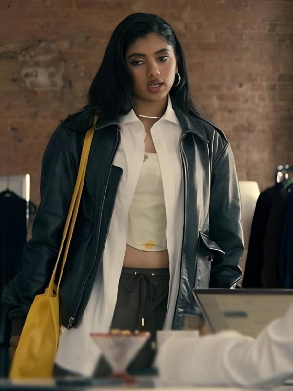 Not Suitable for Work 2026 Avantika Black Leather Jacket
