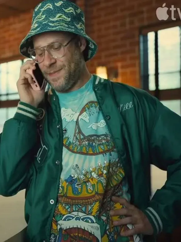 Seth Rogen Platonic Varsity Jacket