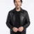 Power Ballad Rick Black Leather Jacket