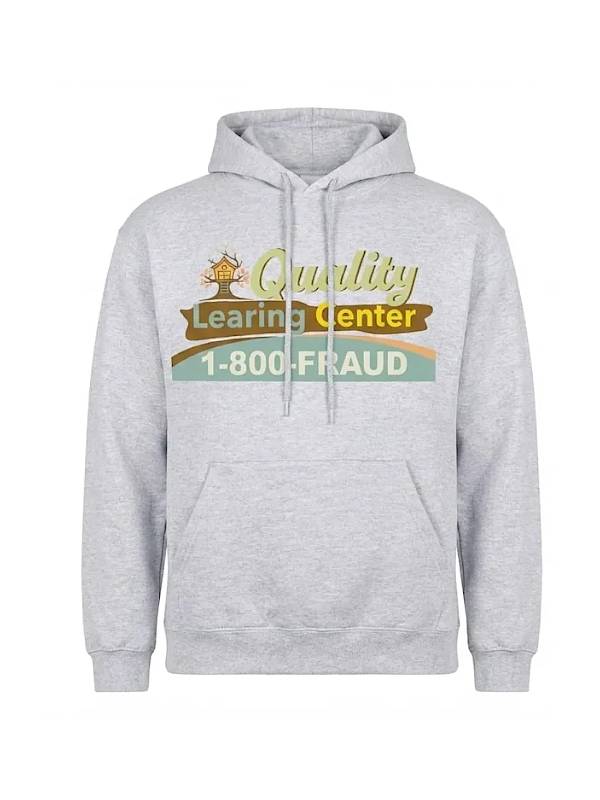 Nick Shirley Quality Learing Center Gray Hoodie