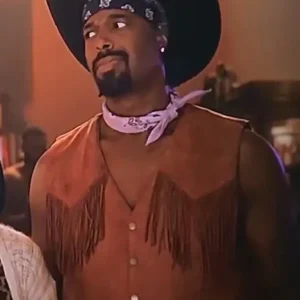 Scary Movie Gregg Wayans Suede Leather Vest