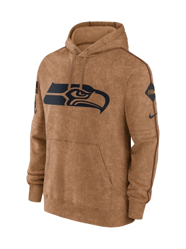Seahawks Brown Hoodie