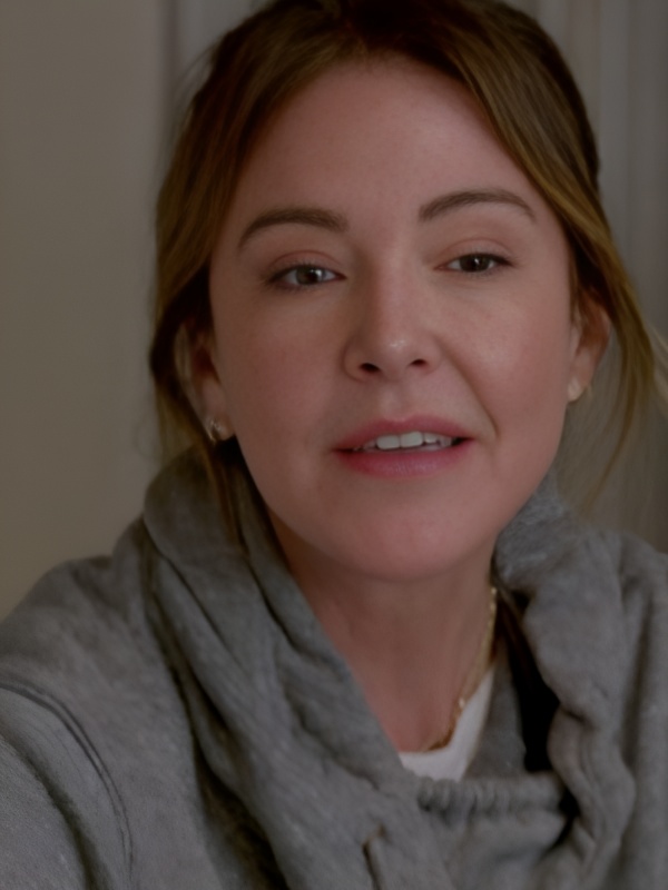 Shrinking S2 Christa Miller Gray Hoodie