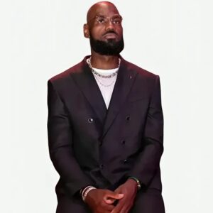 LeBron James Warriors V Lakers Black Blazer