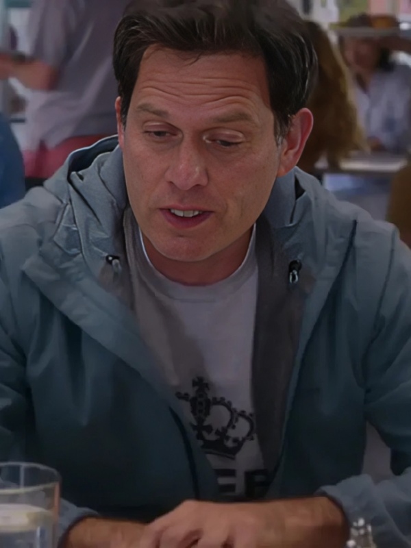 The Four Seasons S2 Steven Pasquale Windbreaker Blue Jacket