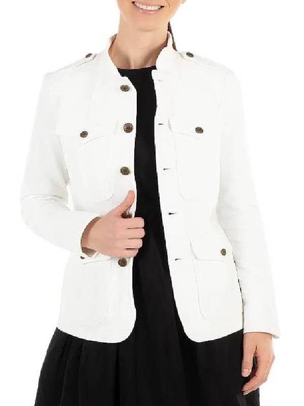 The Girlfriend 2025 Robin Wright White Jacket