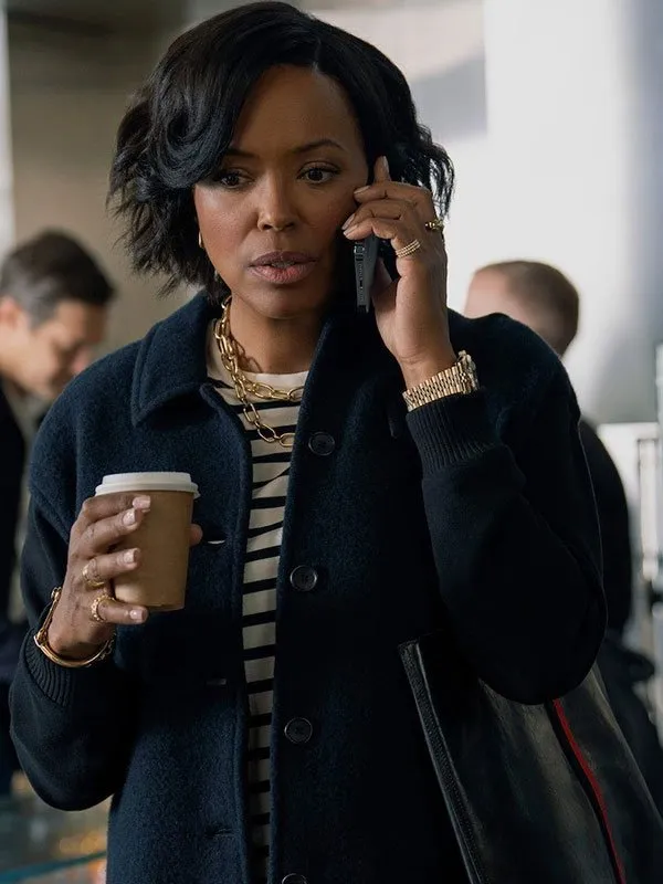 Aisha Tyler The Last Thing He Told Me Wool Jacket