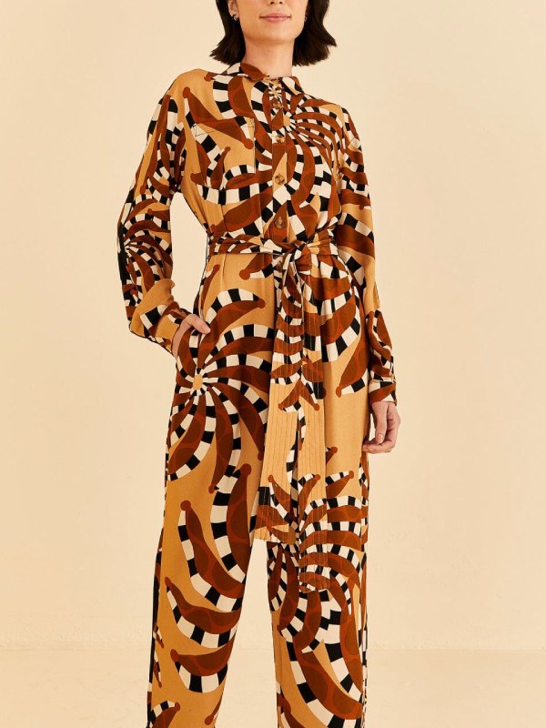 The Valley S3 Lala Kent Mixed Banana Jumpsuit