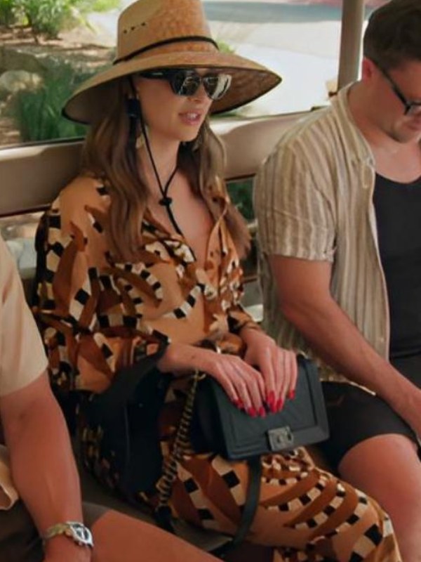The Valley S3 Lala Kent Mixed Banana Jumpsuit