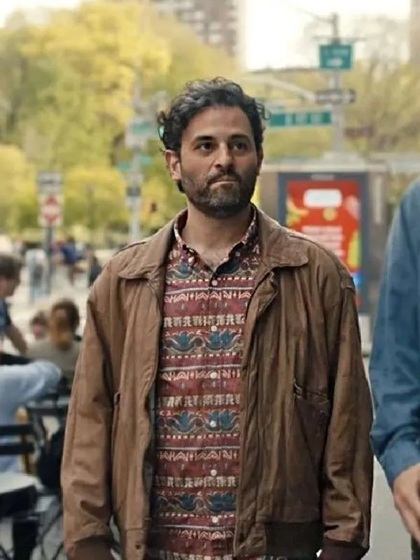 Arian Moayed You Hurt My Feelings Brown Jacket