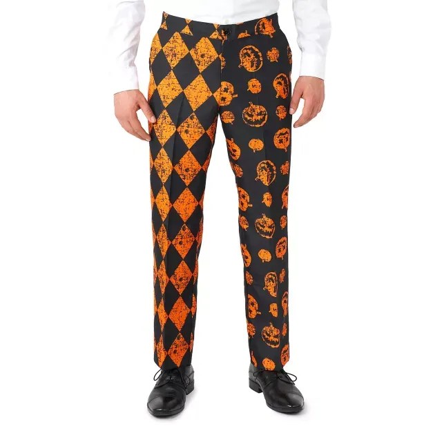 Distressed Pumpkin Party Suit