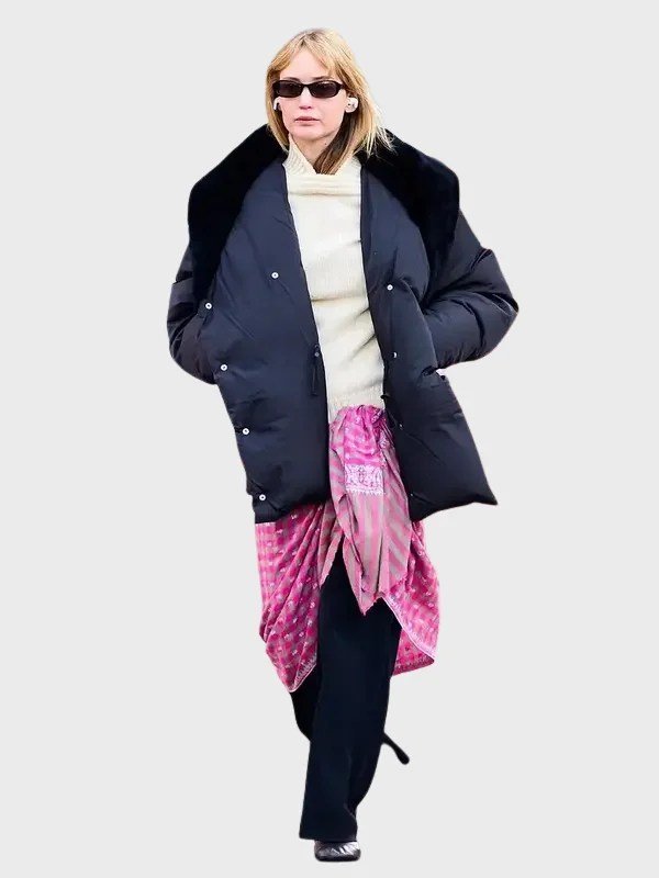 Jennifer Lawrence Puffer Jacket