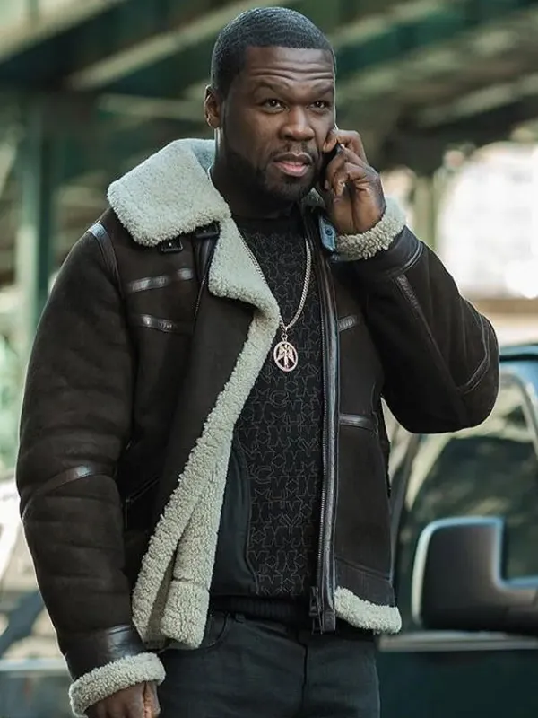 50 Cent Power Kanan Brown Jacket - Image 2