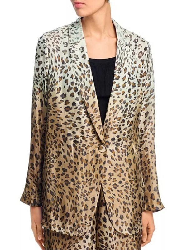 Dutton Ranch 2026 Annette Bening Leopard Blazer - Image 2