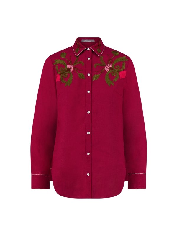 Dutton Ranch 2026 Annette Bening Embroidered Shirt - Image 3