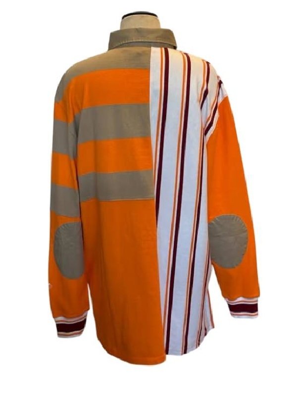 Not Suitable for Work 2026 Avantika Striped Polo Shirt - Image 3