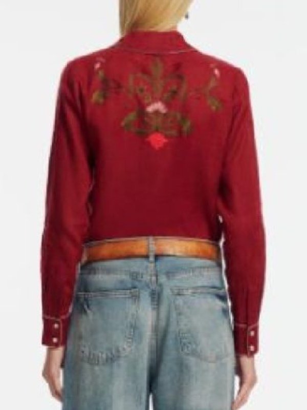 Dutton Ranch 2026 Annette Bening Embroidered Shirt - Image 2