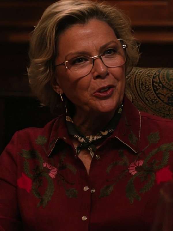 Dutton Ranch 2026 Annette Bening Embroidered Shirt