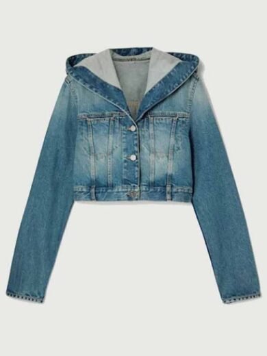 Imperfect Women 2026 Kerry Washington Hooded Denim Jacket