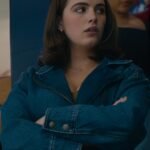 Off Campus 2026 Ella Bright Denim Biker Jacket