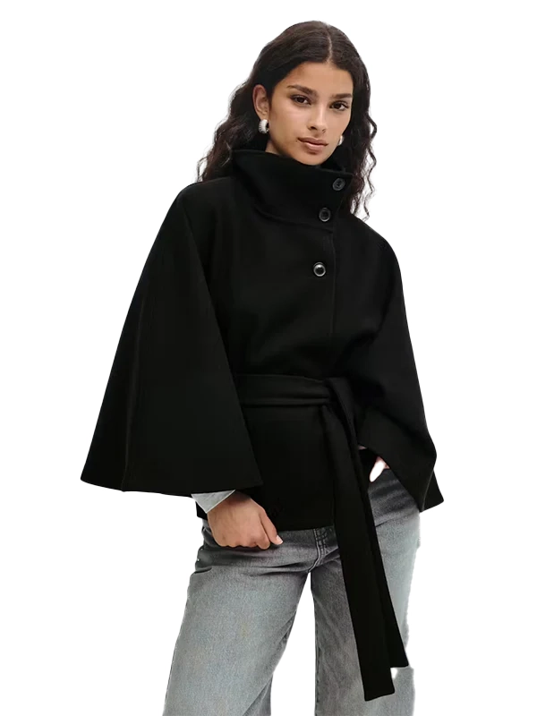 Gina Tricot Belt Cape Jacket - Image 8
