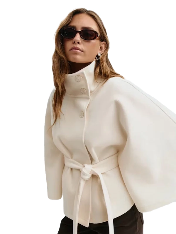 Gina Tricot Belt Cape Jacket - Image 2