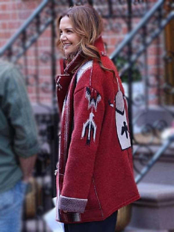 Happy Hours Katie Holmes Red Jacket - Image 2