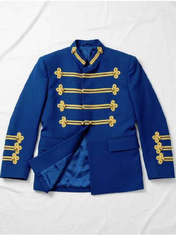 Michael 2026 Jaafar Jackson Blue Jacket - Image 3