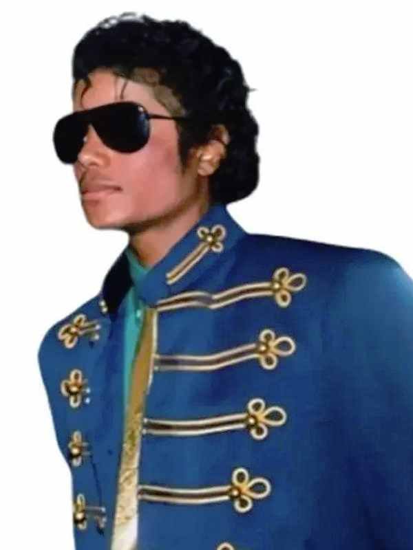 Michael 2026 Jaafar Jackson Blue Jacket - Image 4