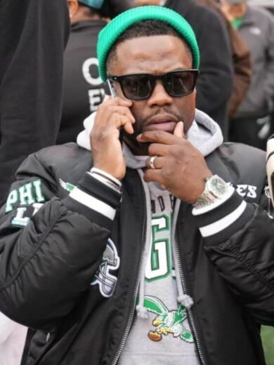 Kevin Hart Philadelphia Eagles Bomber Jacket
