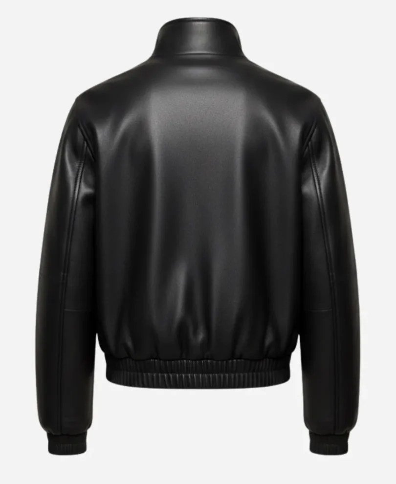 Kylie Jenner LA Event Leather Jacket - Image 3