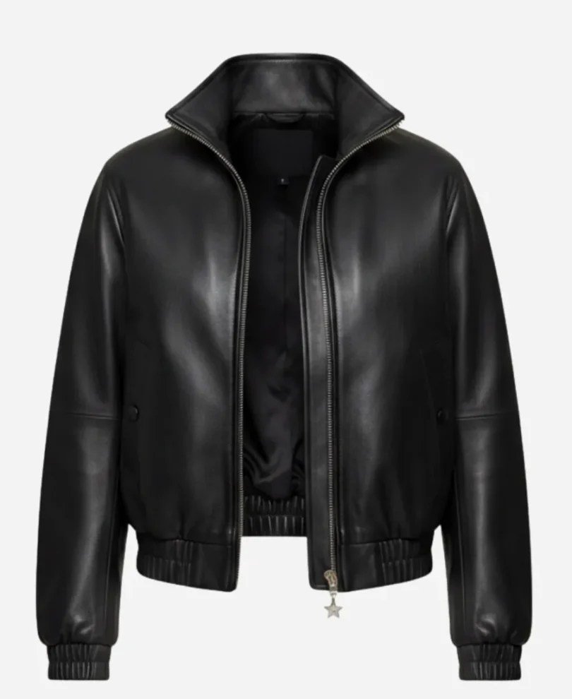 Kylie Jenner LA Event Leather Jacket - Image 2
