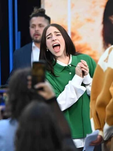 LA 2026 HMHAS Premiere Live In 3D Billie Eilish Green Polo Shirt