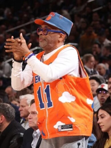 Clippers vs Knicks Game Spike Lee Jersey Vest