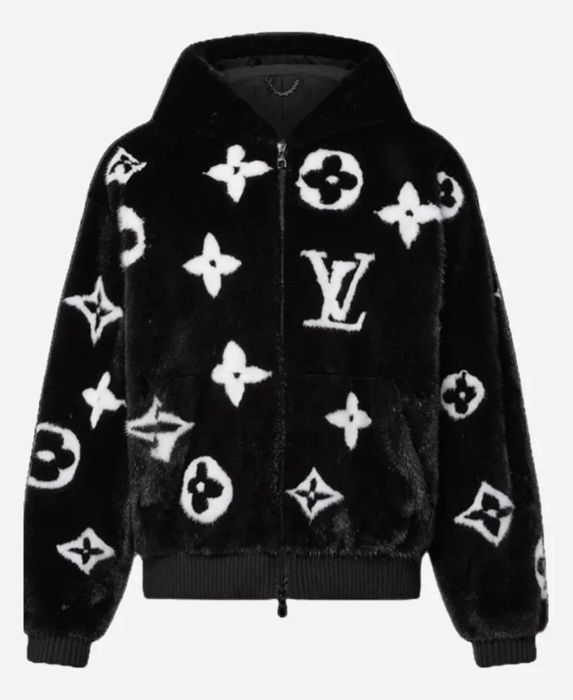 Louis Vuitton Mink Monogram Fur Jacket - Image 3